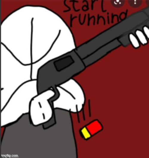 some random temp I found. | image tagged in grunt with a shotgun | made w/ Imgflip meme maker