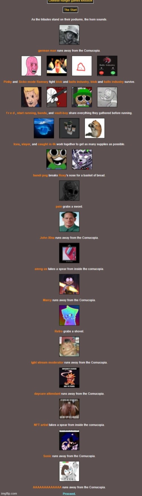 The sun in the sky is red. | image tagged in chinese hunger games knockoff | made w/ Imgflip meme maker