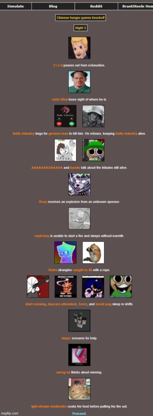 Nothin' much. | image tagged in chinese hunger games knockoff | made w/ Imgflip meme maker
