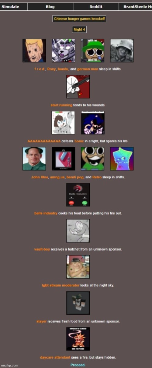 image tagged in chinese hunger games knockoff | made w/ Imgflip meme maker