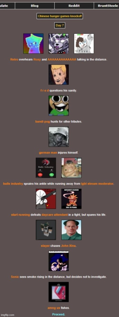 image tagged in chinese hunger games knockoff | made w/ Imgflip meme maker