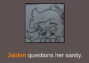 High Quality Jaiden questions her sanity Blank Meme Template