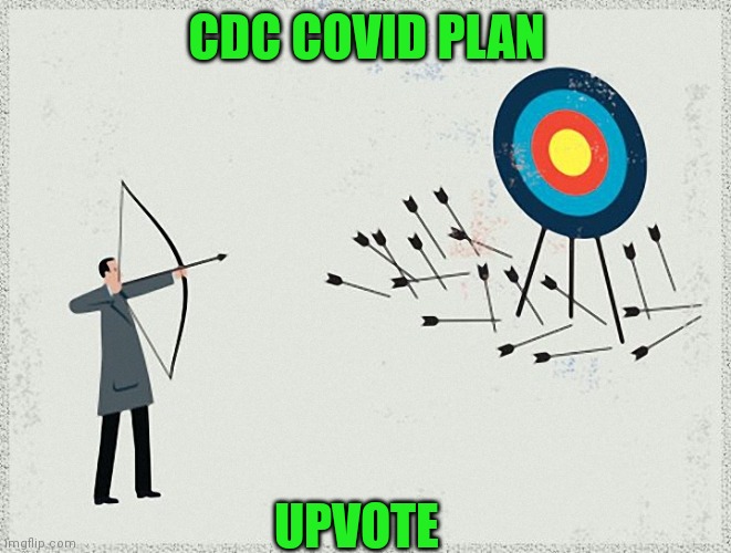 CDC COVID PLAN UPVOTE | made w/ Imgflip meme maker