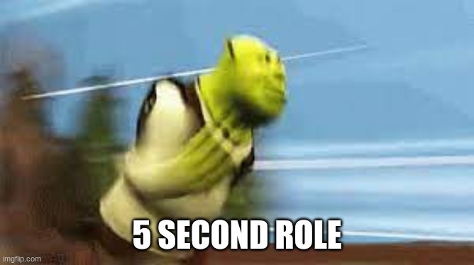 5 SECOND ROLE | made w/ Imgflip meme maker