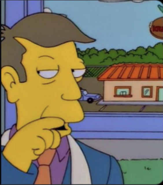 High Quality skinner steamed hams fast food disguise as my own cooking Blank Meme Template