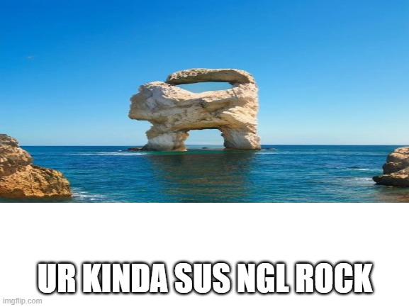 Sus Rock Meme Generator - Imgflip