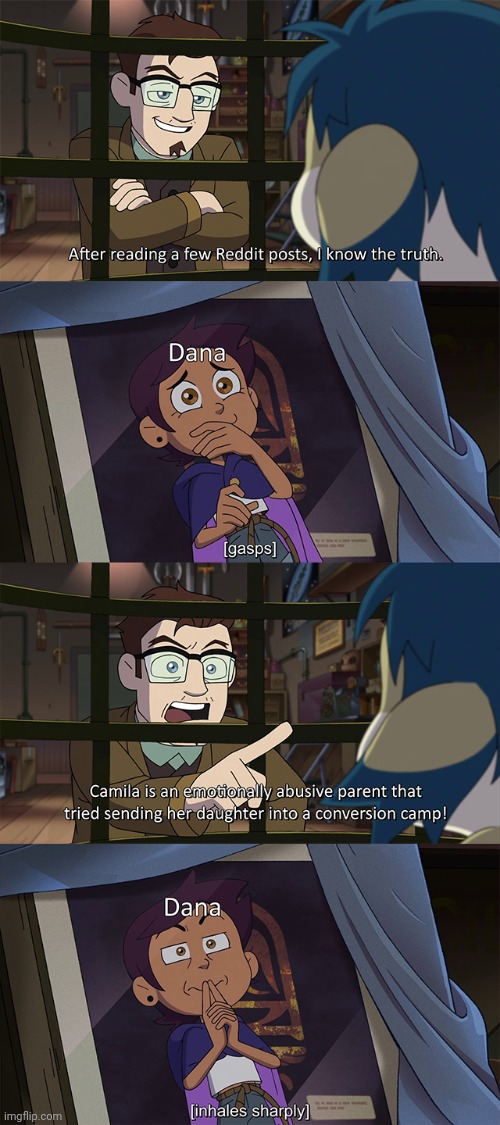 The owl house fandom in a nutshell | made w/ Imgflip meme maker