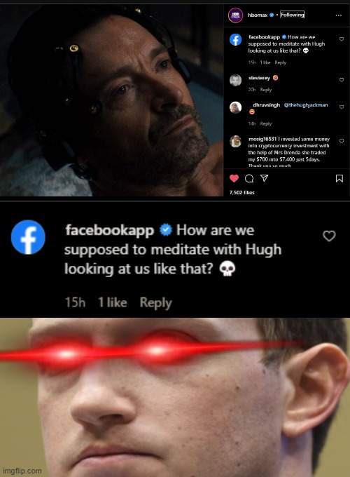 Speak for yourself | image tagged in memes,funny,funny memes,facebook,mark zuckerberg,reptile | made w/ Imgflip meme maker