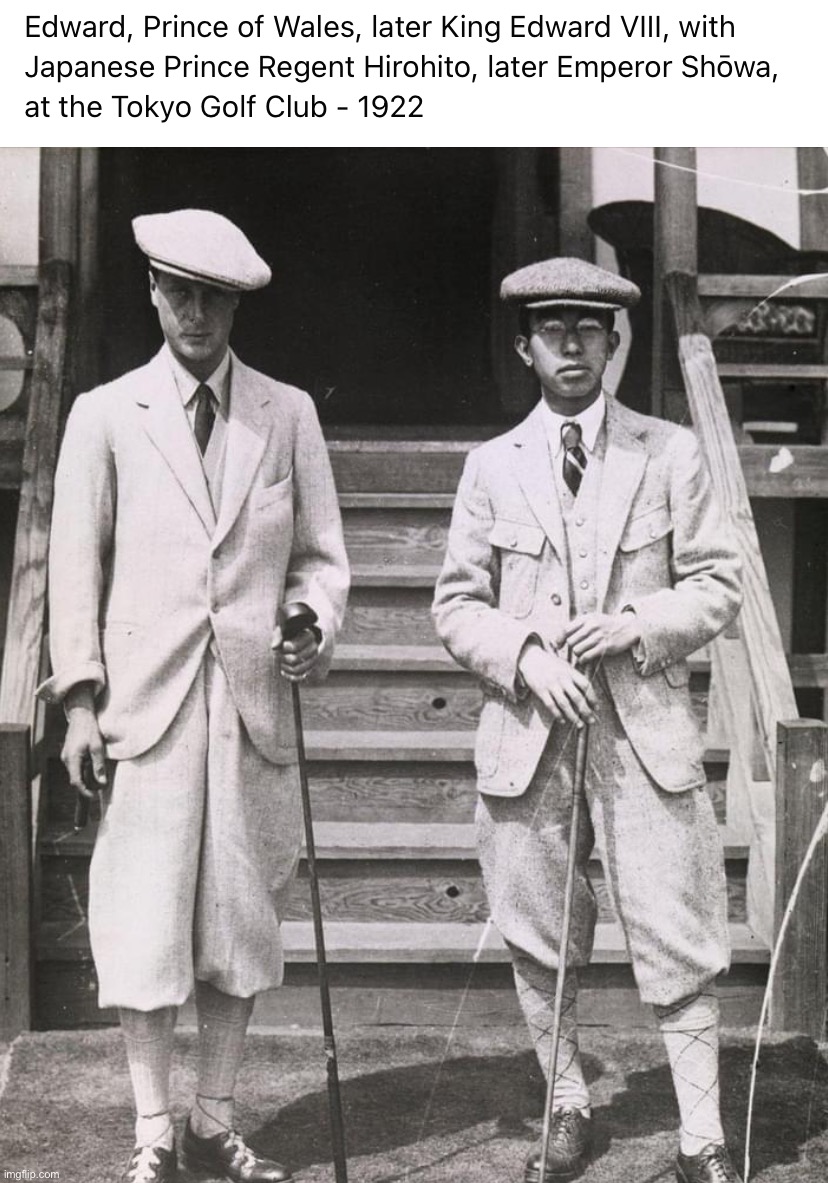 Prince Edward and Emperor Hirohito | image tagged in prince edward and emperor hirohito | made w/ Imgflip meme maker