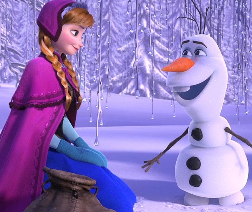 Ana and olaf Blank Meme Template