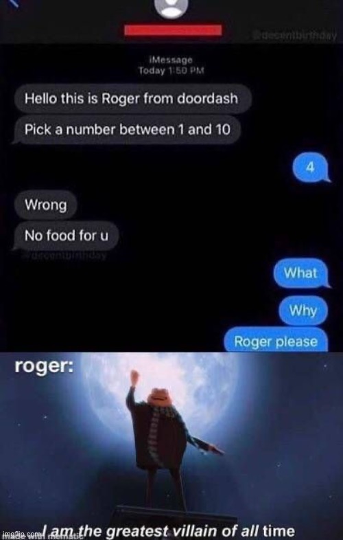 I WANT MY FOOD ROGER | image tagged in memes,funny | made w/ Imgflip meme maker