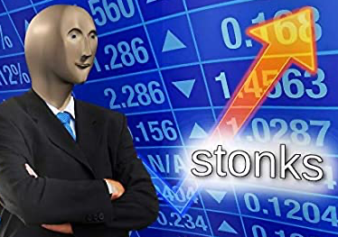 Stonks Blank Meme Template