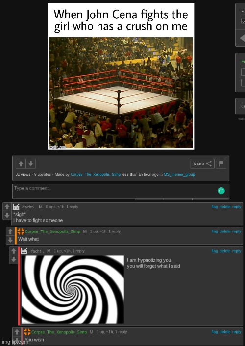 Yacht is John Cena confirmed | made w/ Imgflip meme maker