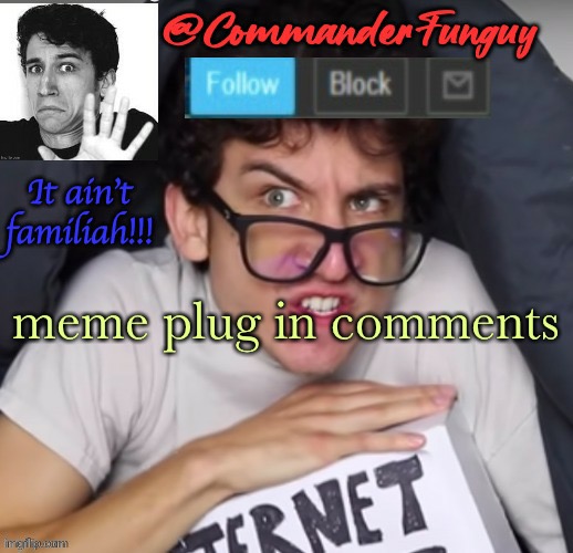 that’s savage | meme plug in comments | image tagged in commanderfunguy daniel thrasher announcement template thx birb | made w/ Imgflip meme maker