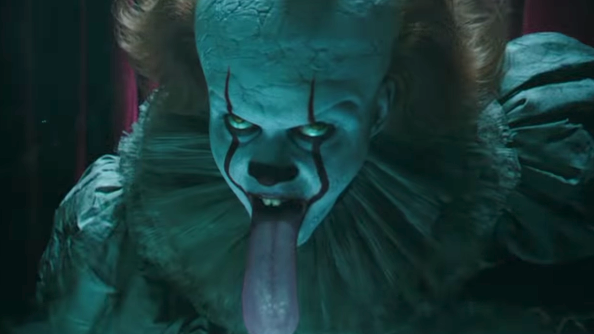 long tongue pennywise Blank Meme Template