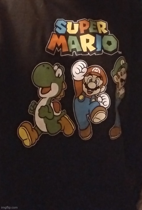 I got a super mario sweater :D | made w/ Imgflip meme maker