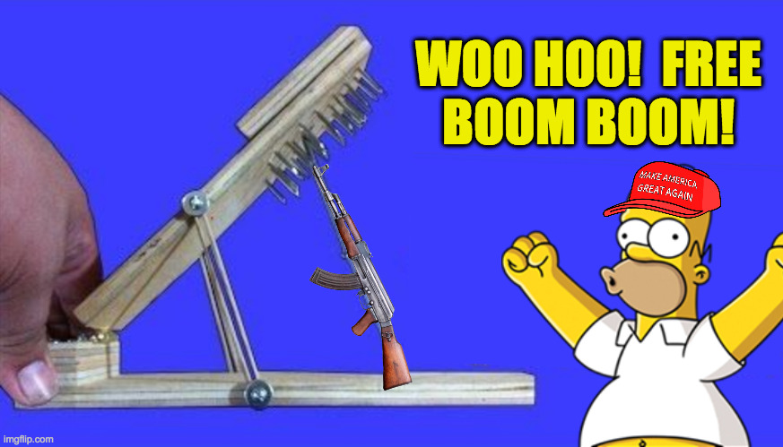 WOO HOO!  FREE
BOOM BOOM! | made w/ Imgflip meme maker