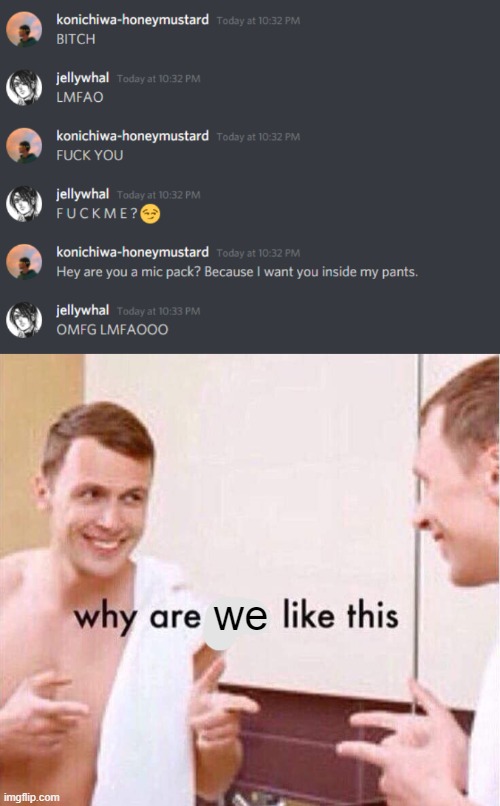 thats Halfwhit, btw | we | image tagged in why are you like this | made w/ Imgflip meme maker