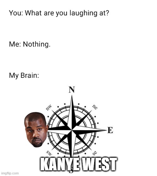 Literally Kanye West | KANYE WEST | image tagged in kanye west,funny,fun | made w/ Imgflip meme maker