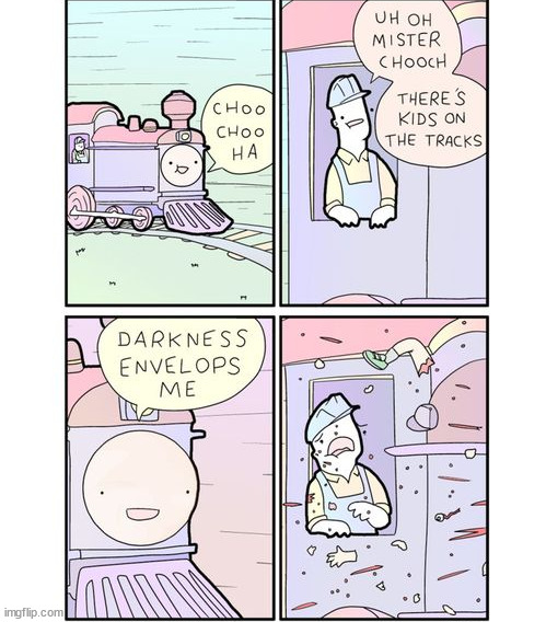 image tagged in dark humor | made w/ Imgflip meme maker