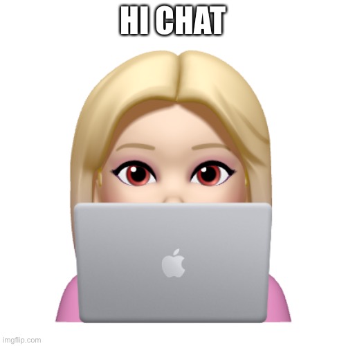 My owner was taken but there are more important things I have to worry about | HI CHAT | image tagged in peach is looking | made w/ Imgflip meme maker