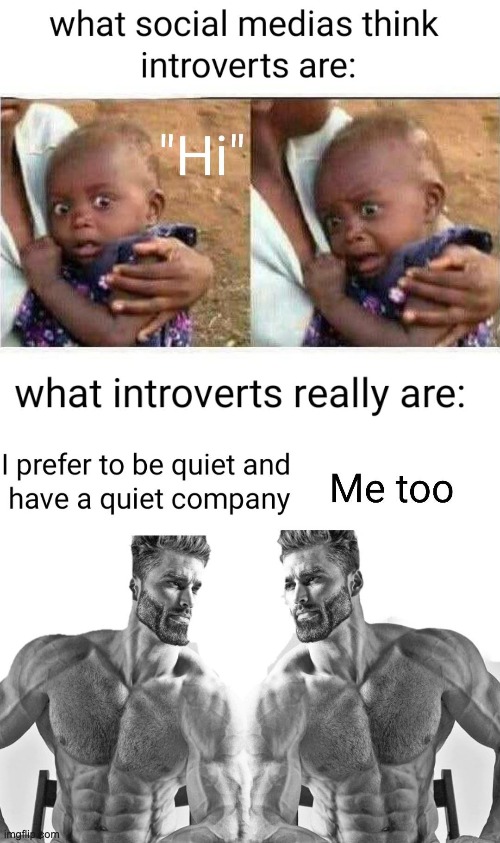 Respect Introverts, there's a chance one of them will spare your life if they get their hands on a gun | image tagged in memes,unfunny | made w/ Imgflip meme maker