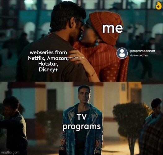 Bye bye tv | image tagged in series,tv show | made w/ Imgflip meme maker