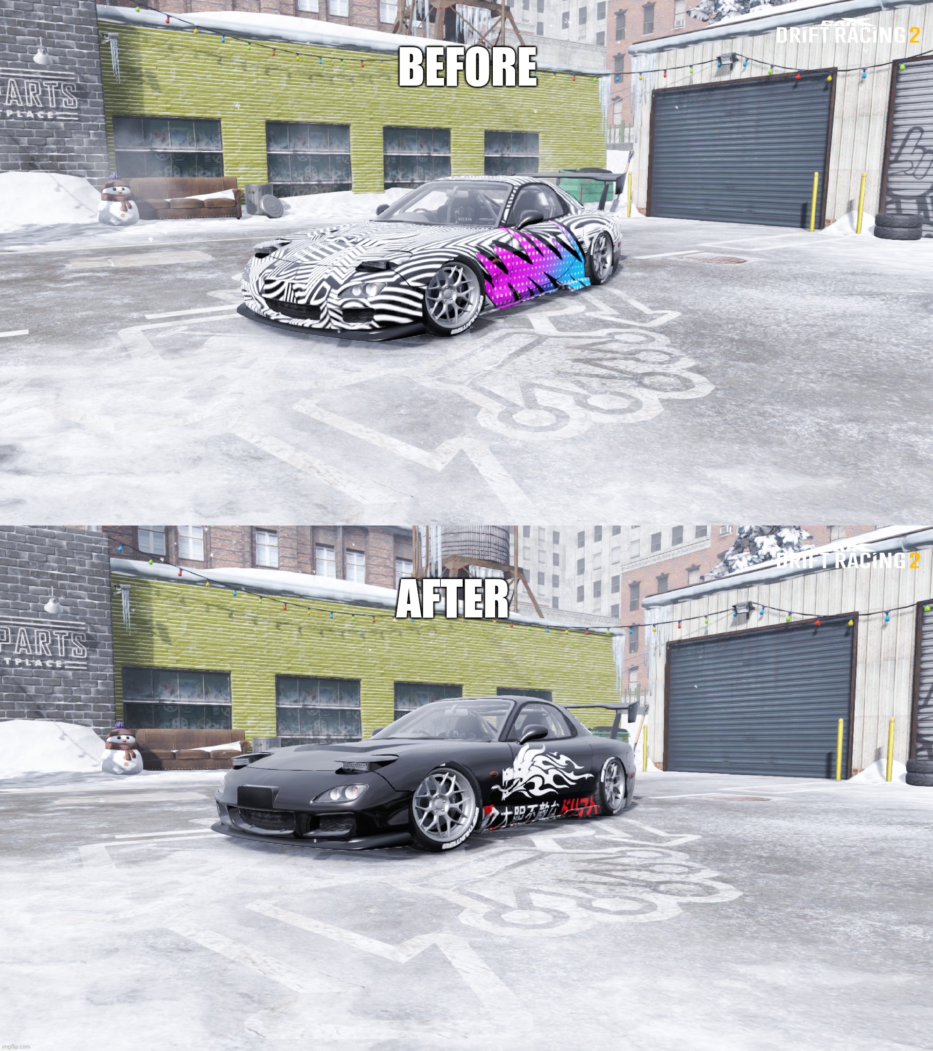 which one looks better? | BEFORE; AFTER | made w/ Imgflip meme maker