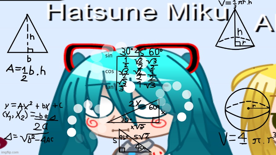 Hatsune miku thinking | image tagged in vocaloid,hatsune miku | made w/ Imgflip meme maker