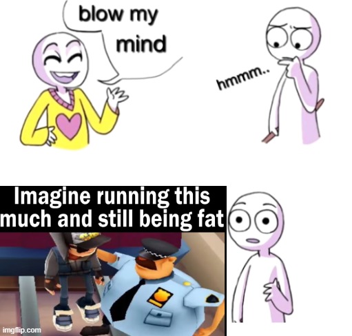 Blow my mind | image tagged in blow my mind,subway | made w/ Imgflip meme maker