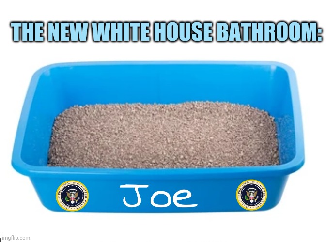 THE NEW WHITE HOUSE BATHROOM: | made w/ Imgflip meme maker