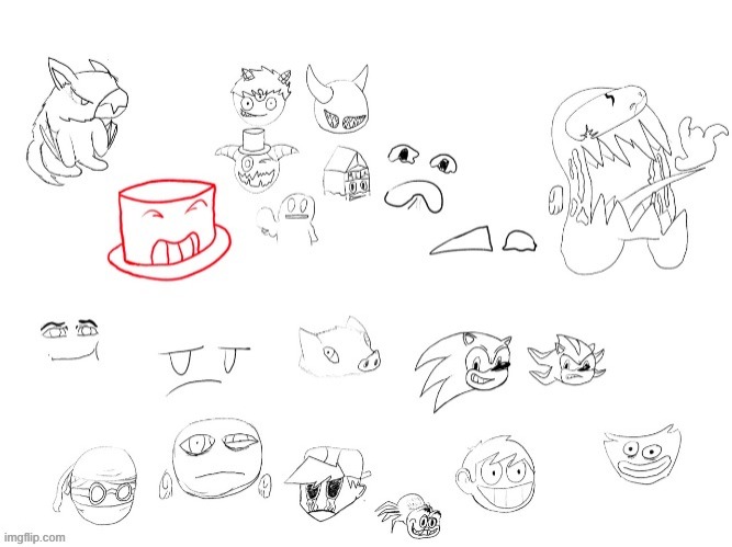 le doodles | made w/ Imgflip meme maker