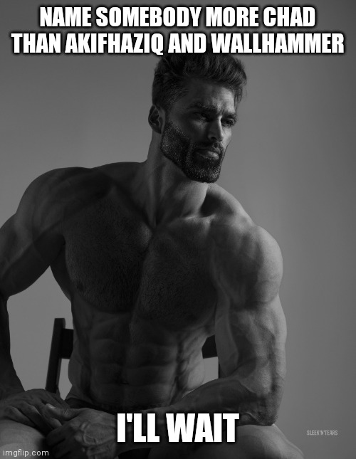 giga chad meme by vorZe