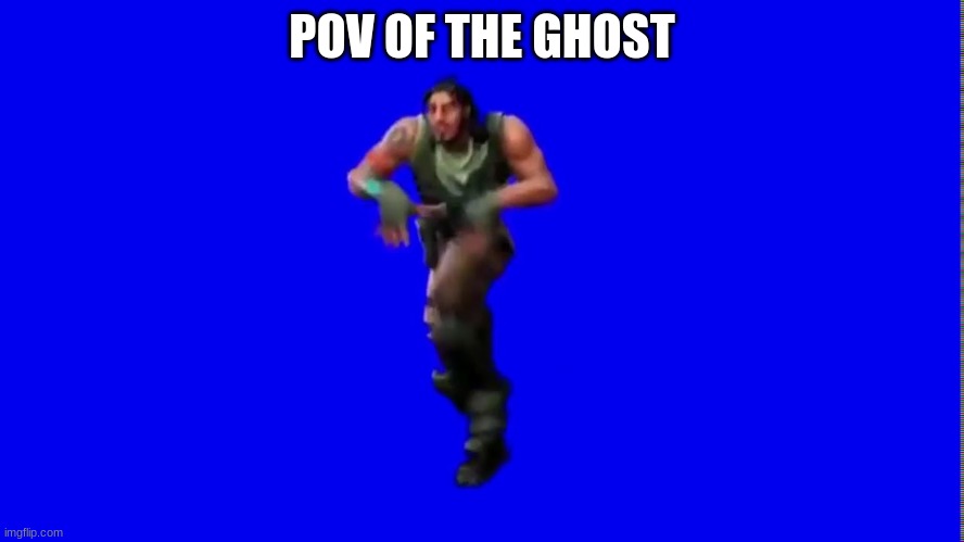Default dance | POV OF THE GHOST | image tagged in default dance | made w/ Imgflip meme maker
