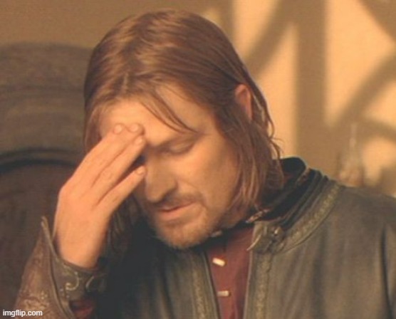 Frustrated Boromir Meme | image tagged in memes,frustrated boromir | made w/ Imgflip meme maker