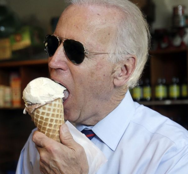 biden icecream Blank Meme Template