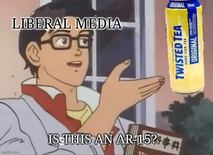 It's always an "assault rifle" since that fits the narrative... | LIBERAL MEDIA; IS THIS AN AR-15? | image tagged in liberal media,is this a pigeon,gun control,ar15 | made w/ Imgflip meme maker