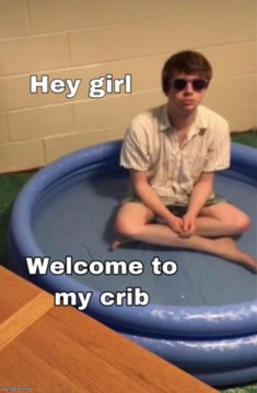 banana | image tagged in its just a swimming pool | made w/ Imgflip meme maker
