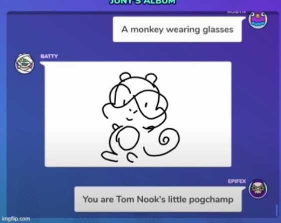 tom nook's little pogchamp ( ͡° ͜ʖ ͡°) | made w/ Imgflip meme maker