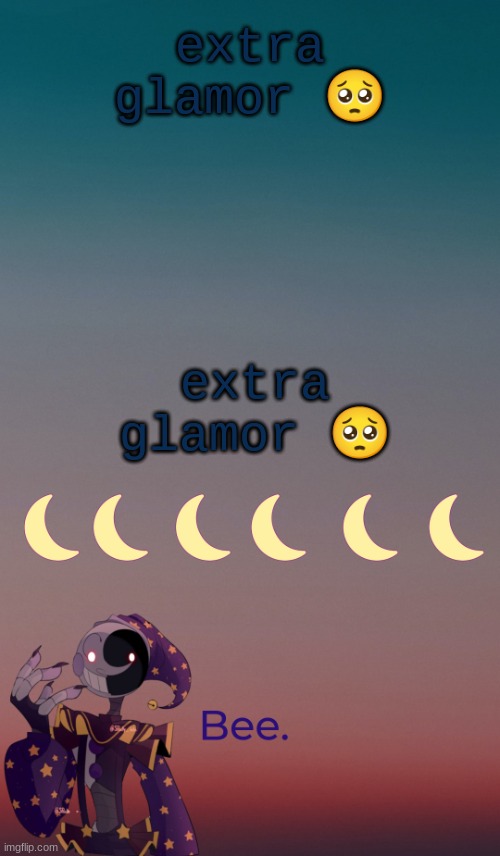 extra glamor ? | extra glamor 🥺; extra glamor 🥺 | made w/ Imgflip meme maker