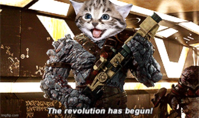 The revolution has begun | image tagged in the revolution has begun | made w/ Imgflip meme maker