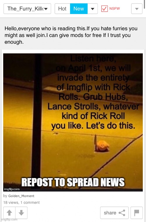Yo guys, April first, let’s join in | made w/ Imgflip meme maker