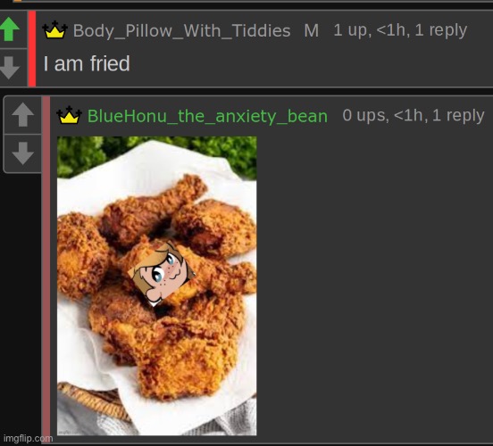 bean is fried | image tagged in bean is fried | made w/ Imgflip meme maker