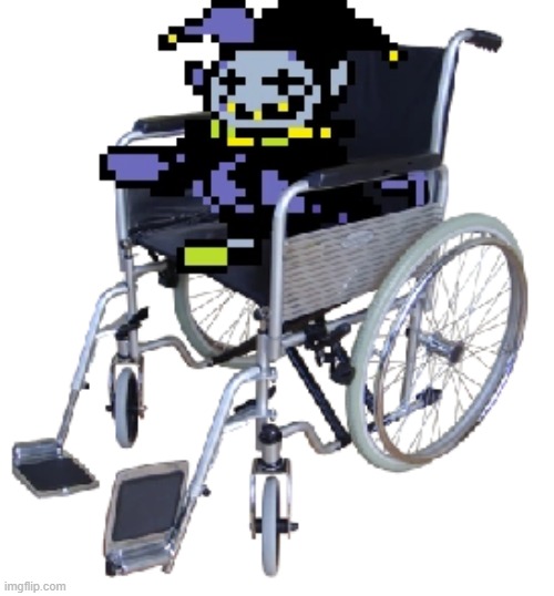 he cant do anything | image tagged in jevil | made w/ Imgflip meme maker