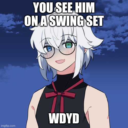 YOU SEE HIM ON A SWING SET; WDYD | made w/ Imgflip meme maker