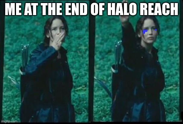 RIP Kat, Carter, Emile, Jorge, Noble 6, Noble 7 (Thom), and where did Jun go-- | ME AT THE END OF HALO REACH | image tagged in hunger games,halo,rip | made w/ Imgflip meme maker