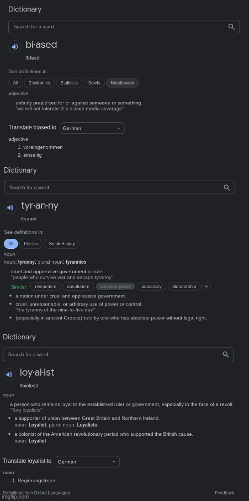this is basically the stream rn a tyrannical kakistocracy and loyalism | made w/ Imgflip meme maker