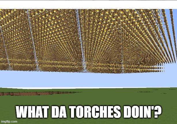 this is the part of my brain that doesn't involve cars | WHAT DA TORCHES DOIN'? | made w/ Imgflip meme maker