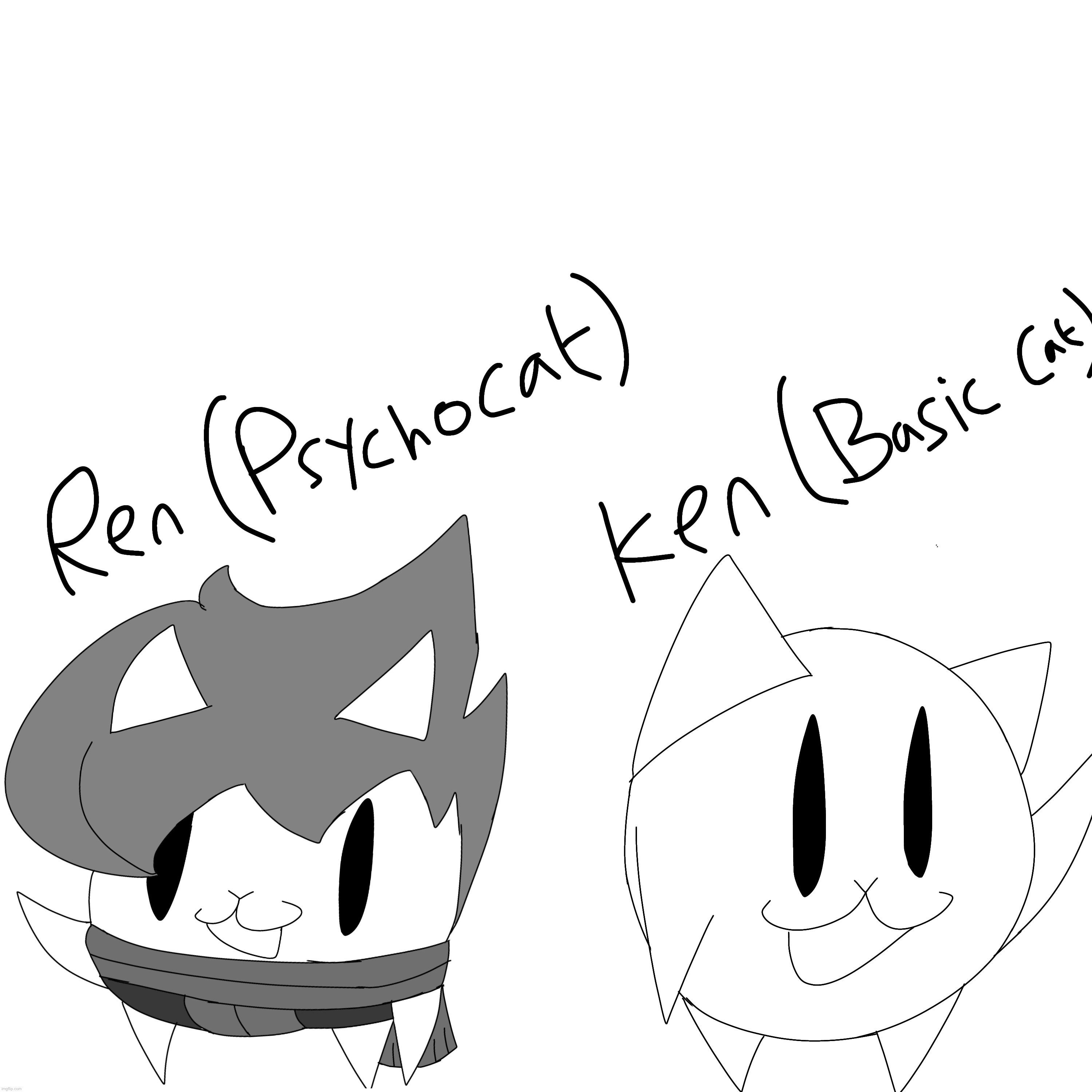 I miss ‘em soo much so I decide to draw them :’) (Part 2: The Cats) | made w/ Imgflip meme maker
