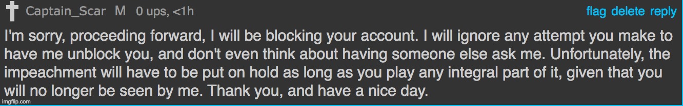 https://imgflip.com/i/60ka06?nerp=1641723455#com16588943 | image tagged in i even unblocked surly like he asked,i agreed to his conditions,and endured his ban,and this is what i get after all that | made w/ Imgflip meme maker